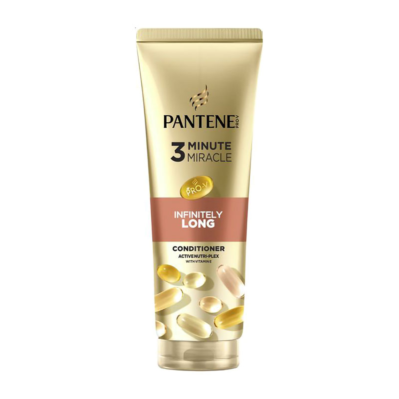 Бальзам-ополіскувач для волосся Pantene Pro-V Infinitely Long 3 Minute Miracle Безкінечно довге, 220 мл