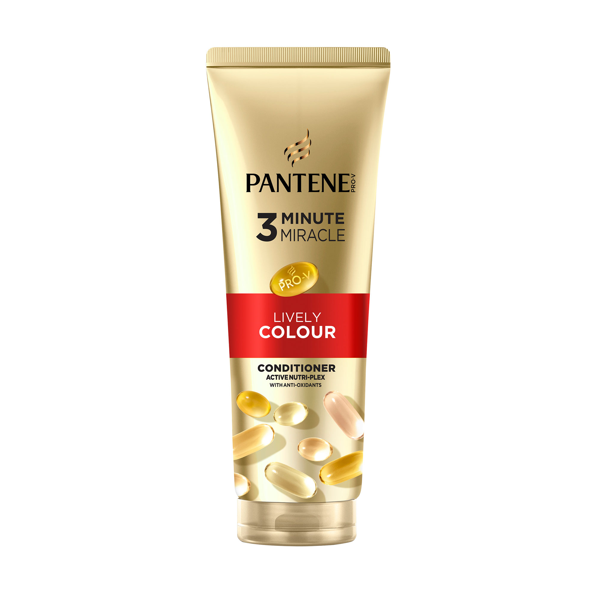 Бальзам-ополіскувач для волосся Pantene Pro-V Lively Colour 3 Minute Miracle Захист кольору, 220 мл